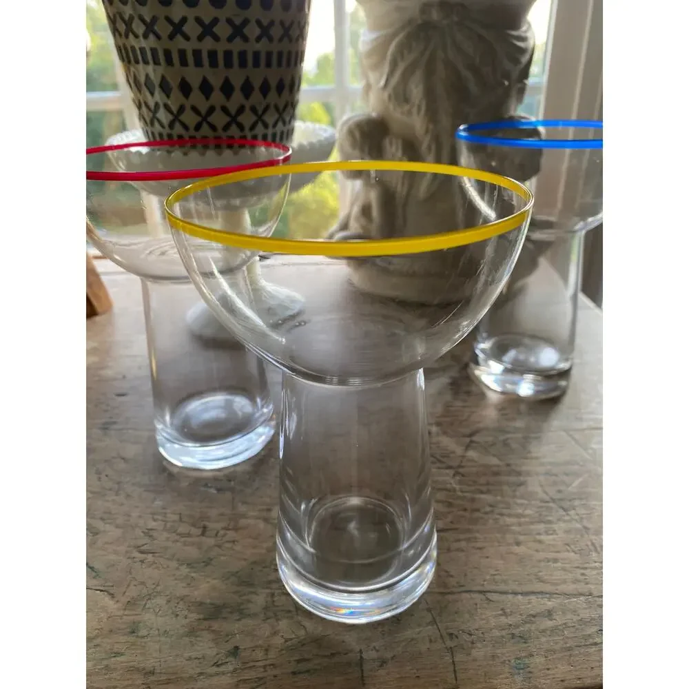 CHEF'S COUNTER 4PC MARGARITA GLASS 11 oz SET New in box